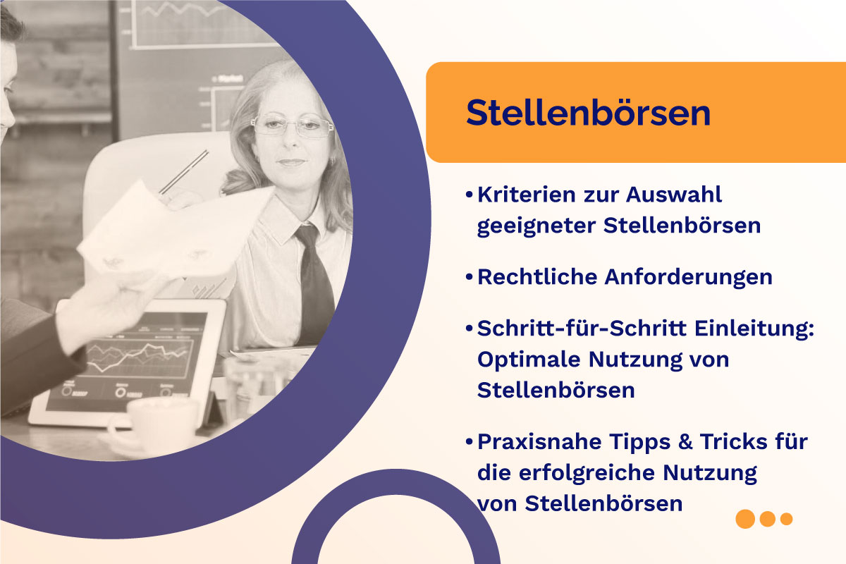 Stellenbörsen: Kriterien zur Auswahl, Rechtliche Anforderungen und Schritt-für-Schritt Einleitung