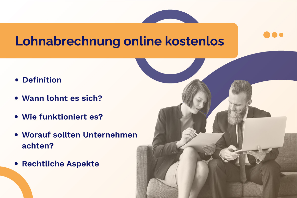 Lohnabrechnung online kostenlos: Anleitung, Anbieterübersicht und Tipps